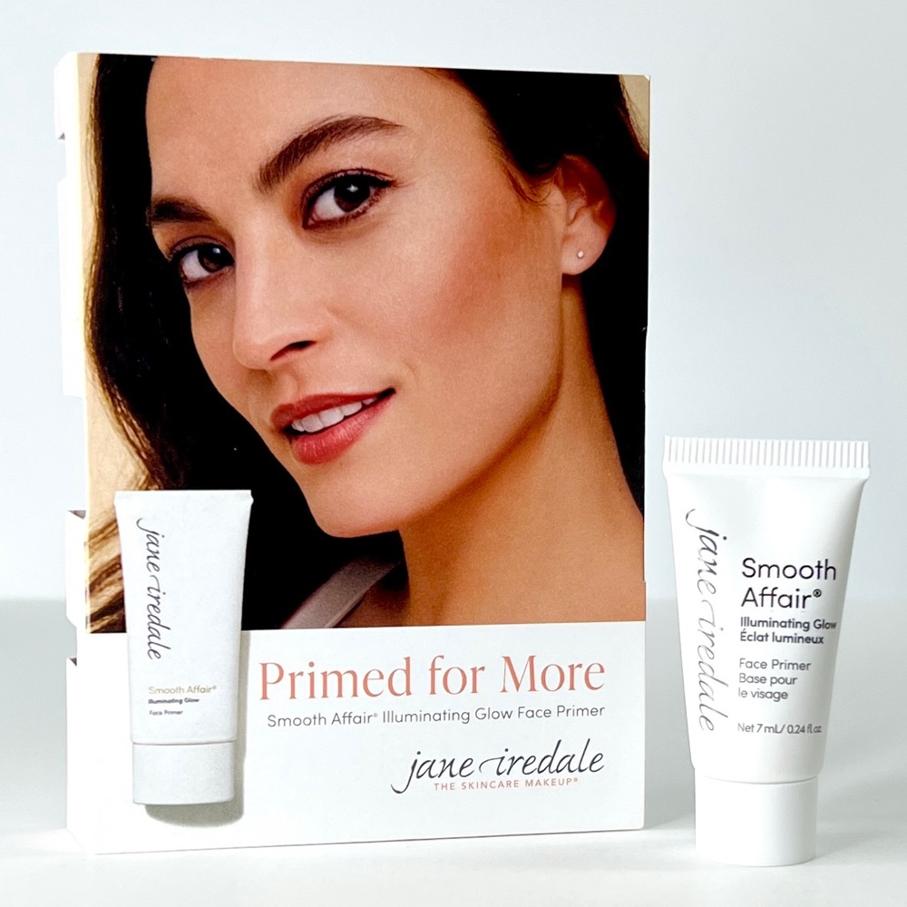 5/$25❣️Jane Iredale Smooth Affair Illuminating Glow Face Primer Deluxe Sample